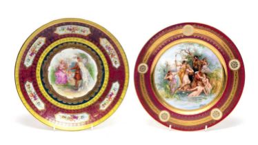 Two Vienna style plates