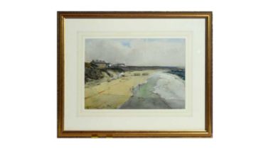 George Edward Horton - Whitley Sands, Northumberland | watercolour