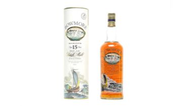 Bowmore: one bottle of Mariner Islay single malt whisky, 15-years-old
