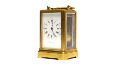 A late 19th Century repeating carriage clock, by Klaftenberger