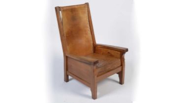 Robert 'Mouseman' Thompson: a mid 20th Century oak smoker's chair
