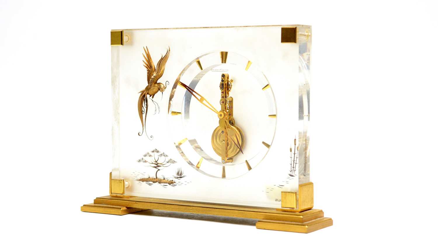 Jaeger LeCoultre: a 'Marina' desk clock