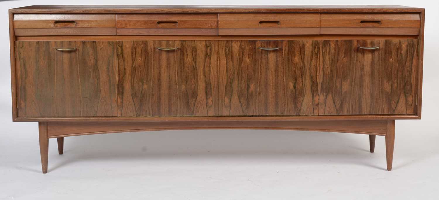 A mid Century teak and rosewood sideboard, possible by Elliotts of Newbury - Image 12 of 16