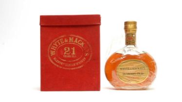 Whyte & Mackay's: one bottle blended Scotch whisky, 21-years-old