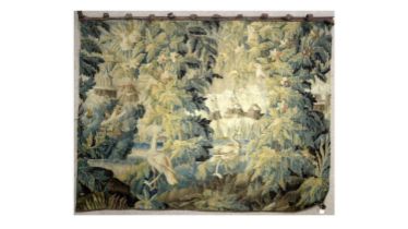 A 17th Century Flemish Verdue tapestry