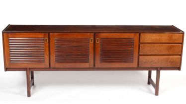McIntosh of Kirkcaldy - A retro vintage mid 20th Century rosewood sideboard credenza