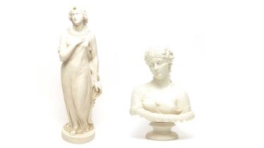 Parian Bust Clytie