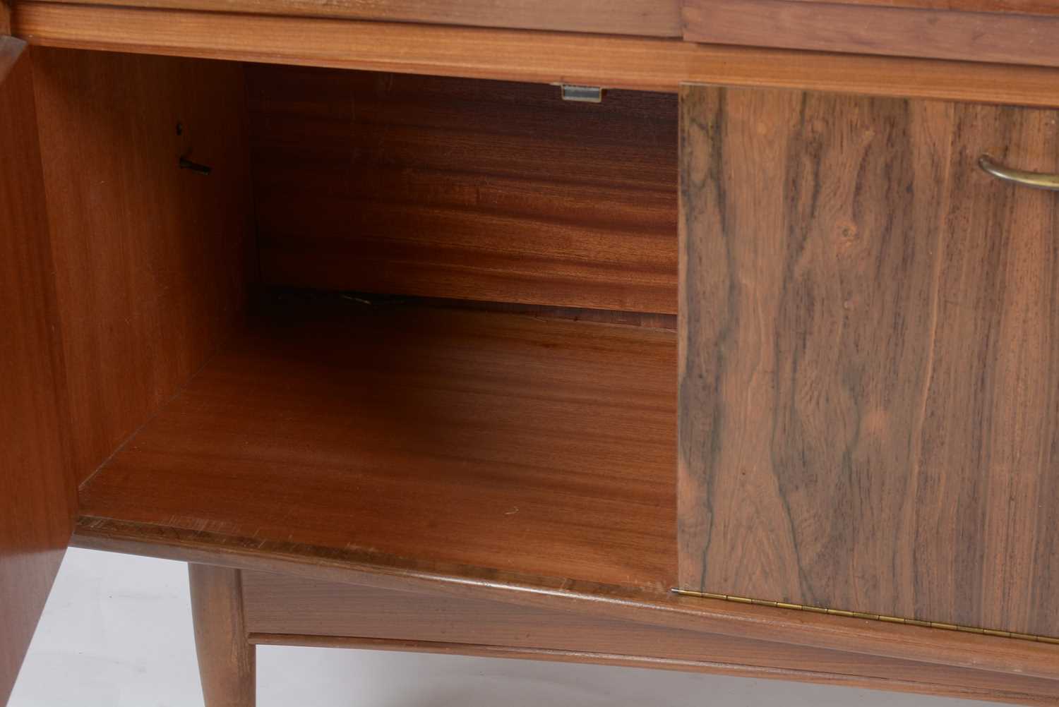 A mid Century teak and rosewood sideboard, possible by Elliotts of Newbury - Image 8 of 16