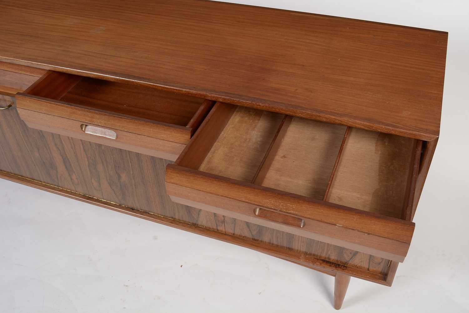 A mid Century teak and rosewood sideboard, possible by Elliotts of Newbury - Image 3 of 16