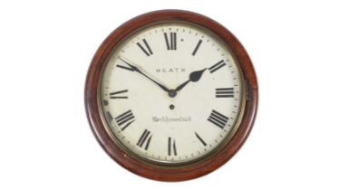 Heath, Berkhamstead: a Victorian mahogany wall timepiece