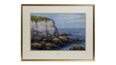 Joseph Dixon Clark Snr - St. Abbs Head | watercolour