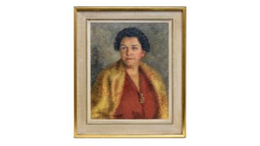 Sonia Mervyn - Portrait of Lady Ropner | oil
