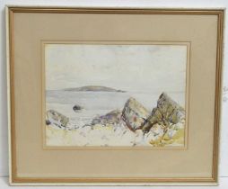 Robert Rule - Hestan Island | watercolour