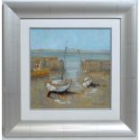 Michael Ewart - Low Tide, Musselburgh | oil