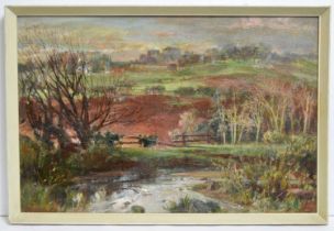 Thomas William Pattison - The Ebb and Flow of a River | oil