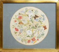 Lucy Stubbs - Meadow Entwined; Flora, Fauna, Insects, and Birds of the Countryside | watercolour