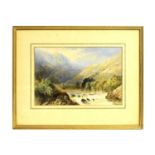 G. Pearson - A Lone Fisherman in the Lake District | watercolour