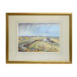 Alan Bengall Charlton - A Sunny Spell Over Crag Lough | watercolour