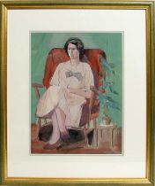 Tom Dack - Two Portraits of a Lady | oil and watercolour