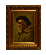 J. Dickinson - Self Portrait of the Artist | oil