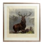 After Sir Edwin Henry Landseer - The Monarch of the Glen | engraving