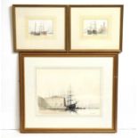 Peter Knox - Three marine studies | watercolour