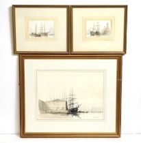 Peter Knox - Three marine studies | watercolour