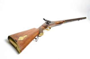 A 19th Century Indian percussion action rifle