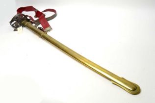 A Victorian 1822 pattern Infantry Officer's sword with belt