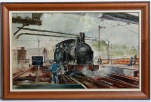 Tom Dack - The Engine (Steam Locomotive) | acrylic