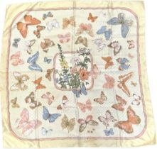 A Hermes Farandole silk scarf designed by Caty Latham