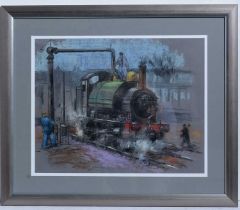 Thomas "Tom" Dack - Taking on Water | pastel