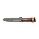 A US Mk3 style trench knife,