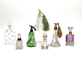 Art Deco and later perfume atomizers and bottles