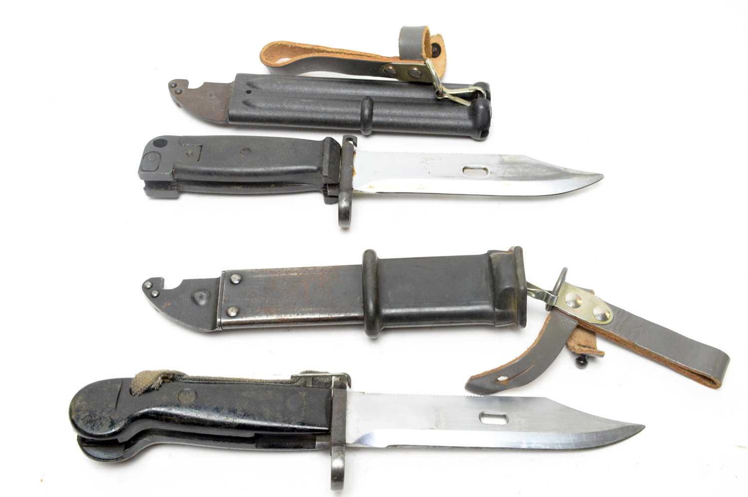 Four different AK bayonet patterns, - Image 6 of 8