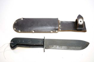 A British Army survival knife 1987,