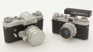 Russian Zarya Camera and a Start Camera