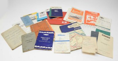 A collection of British Rail ephemera,