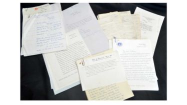 A collection of letters and papers sent to Sir William Strang,