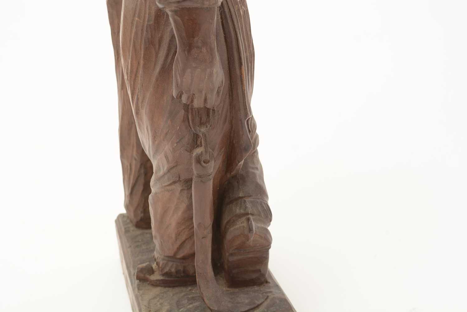 A pair of carved wooden figures, by H Garbati, - Image 11 of 26