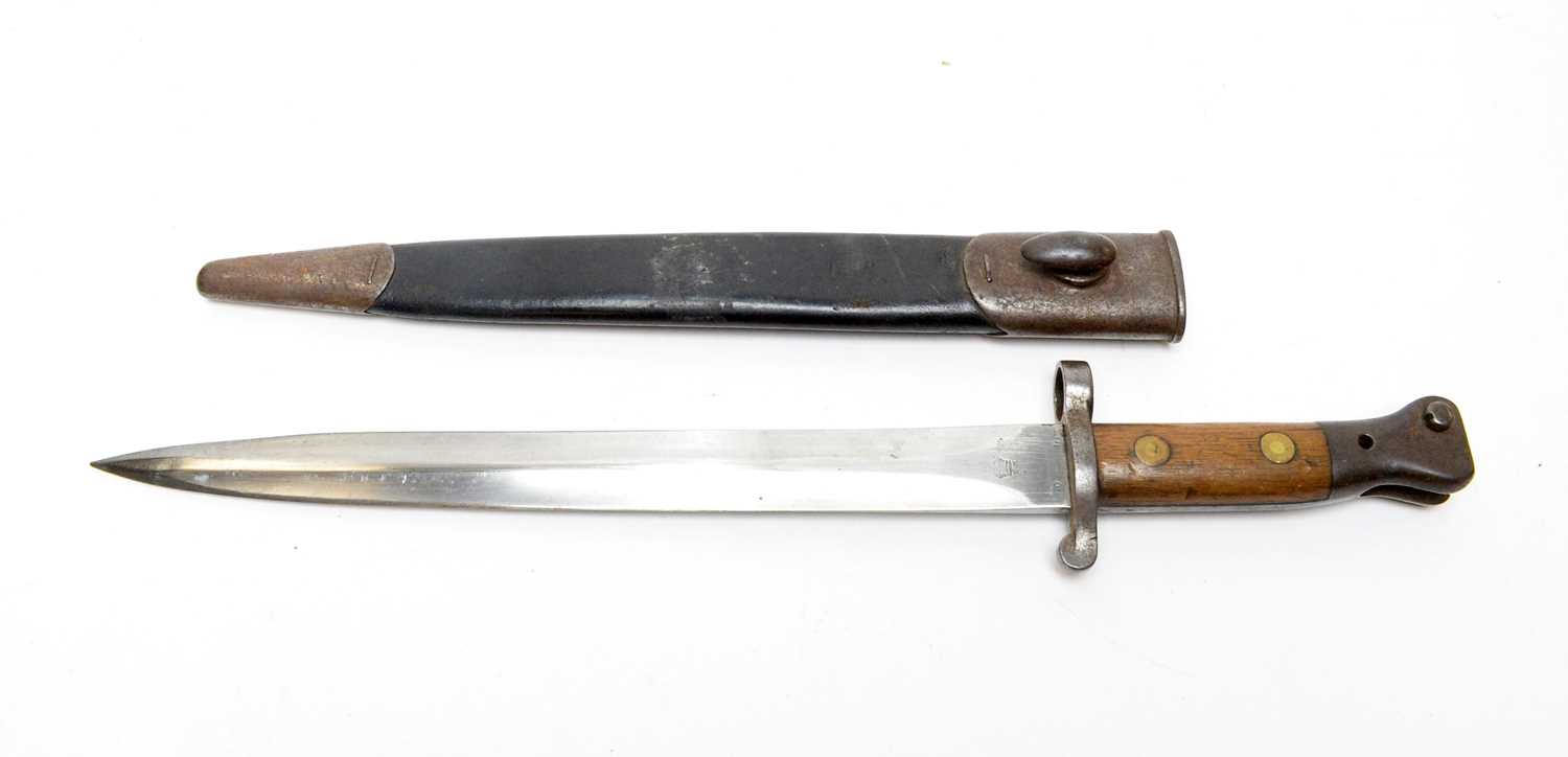 A 1907 Enfield rifle bayonet, - Image 6 of 6