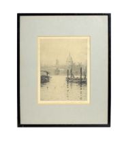 Rowland Langmaid RA - St. Pauls | etching