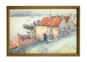 Victor Noble Rainbird - The Tyne at North Shields | watercolour