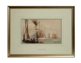 William Stephen Tomkin - The End of the Voyage | watercolour