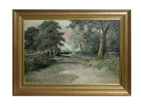 Frank Thomas Carter - A Path Through the Woods | oil