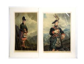 After Henry Macbeth-Raeburn RA - The McNab & The Cock of the North | chromolithographs