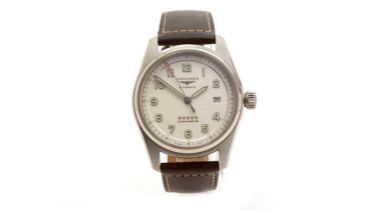 Longines Spirit 'Chronometer': a steel cased automatic wristwatch