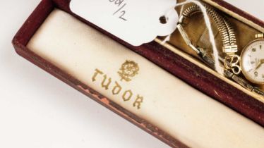 Tudor Royal: a 9ct yellow gold cased lady's manual-wind cocktail watch