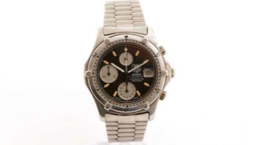 Tag Heuer 2000 Professional: a steel cased quartz chronograph wristwatch