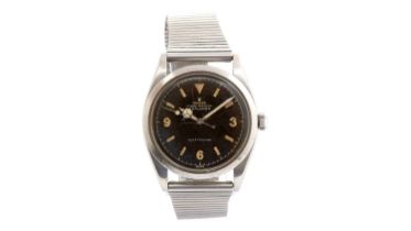 Rolex Oyster Perpetual Explorer: a steel cased automatic wristwatch